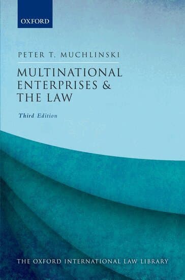 Multinational Enterprises and the Law