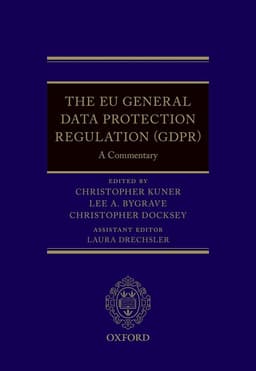 The EU General Data Protection Regulation (GDPR)
