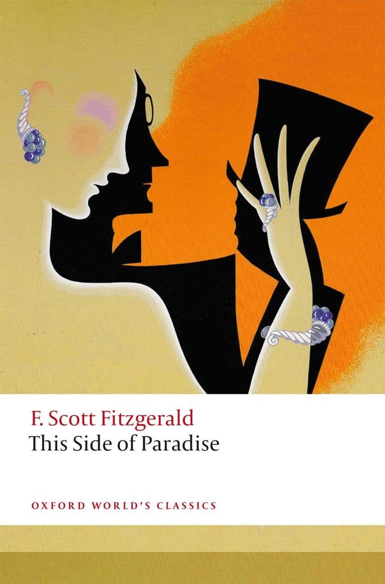 Omslag till boken This Side of Paradise av F. Scott Fitzgerald