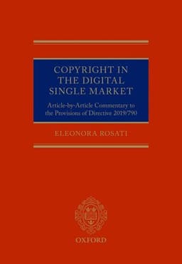 Copyright in the Digital Single Market