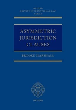 Asymmetric Jurisdiction Clauses