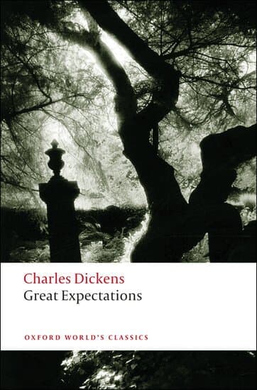 Omslag till boken Great Expectations av Charles Dickens