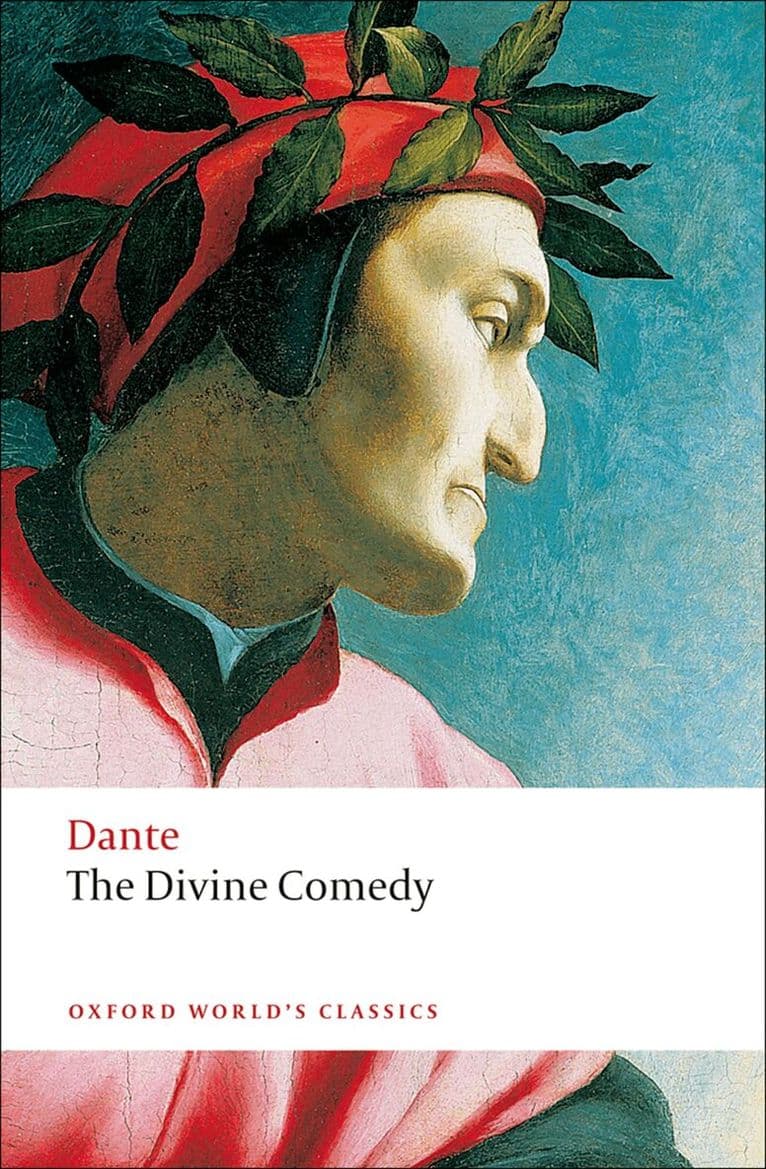 Omslag till boken The Divine Comedy av Dante Alighieri