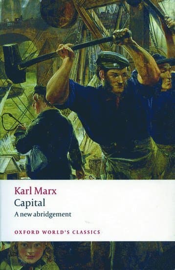 Omslag till boken Capital av Karl Marx
