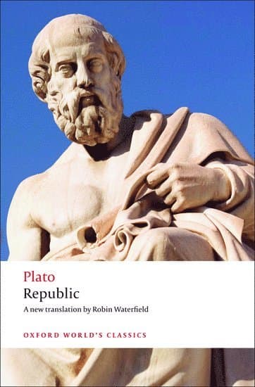 Omslag till boken Republic av Plato