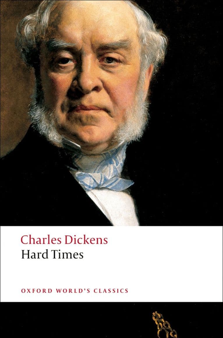 Omslag till boken Hard Times av Charles Dickens