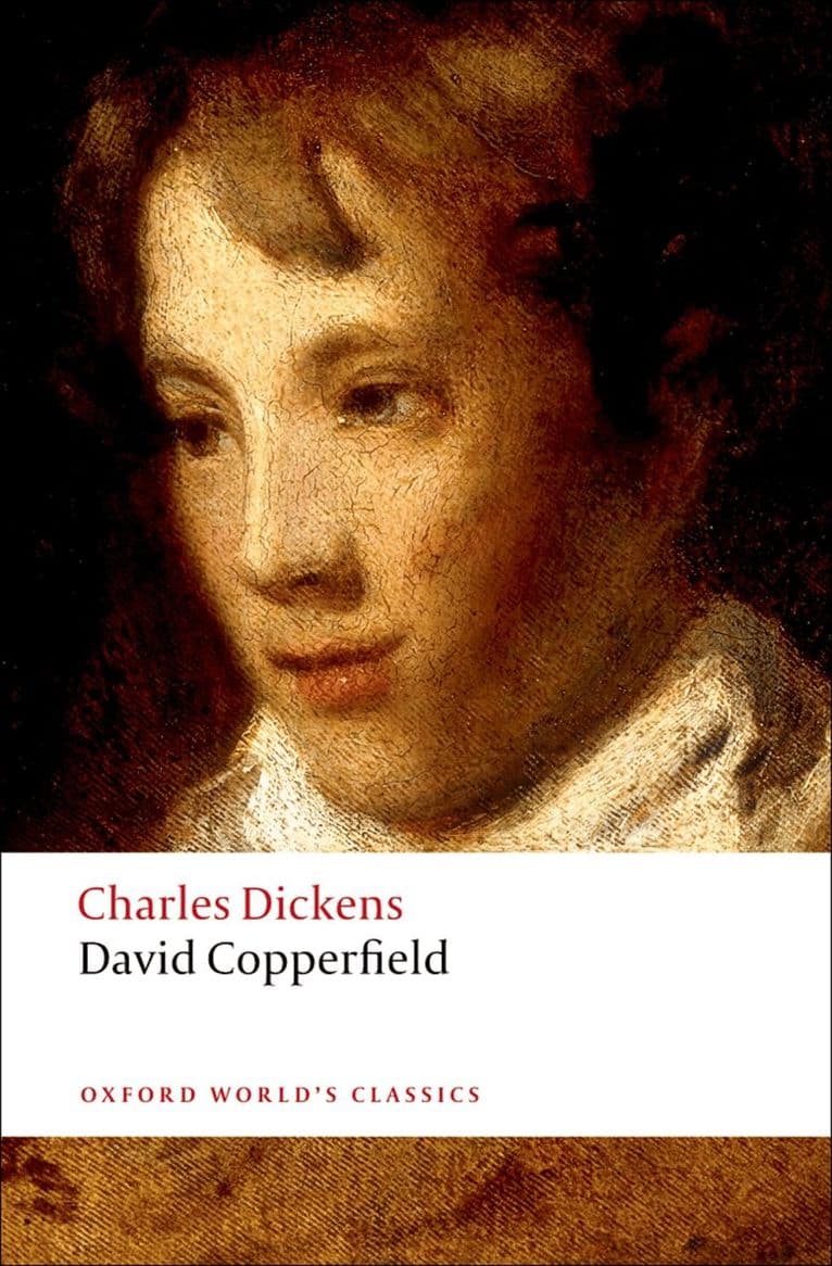 Omslag till boken David Copperfield av Charles Dickens