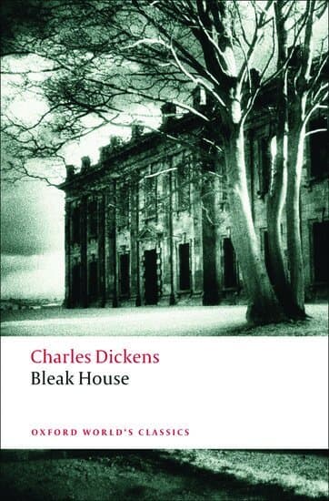 Omslag till boken Bleak House av Charles Dickens