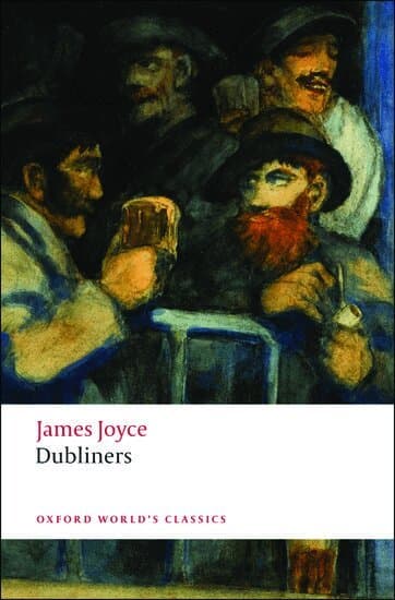 Omslag till boken Dubliners av James Joyce