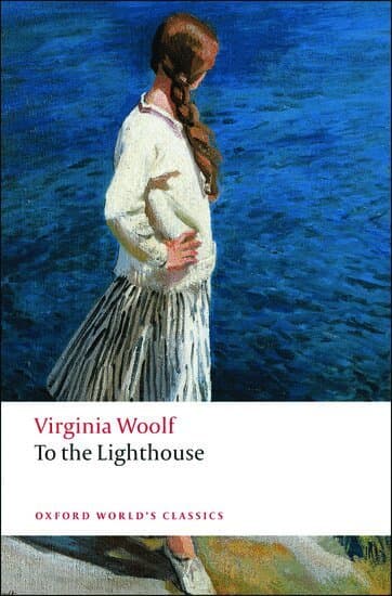 Omslag till boken To the Lighthouse av Virginia Woolf