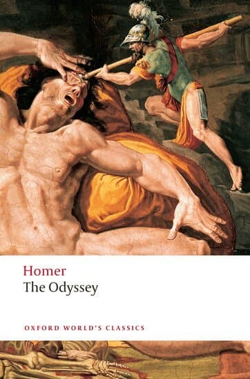 Omslag till boken The Odyssey av Homer