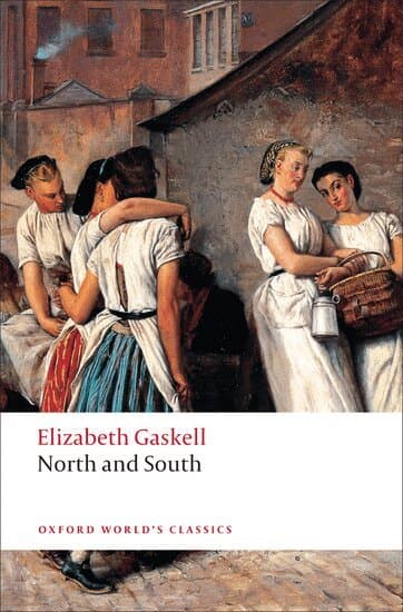 Omslag till boken North and South av Elizabeth Gaskell