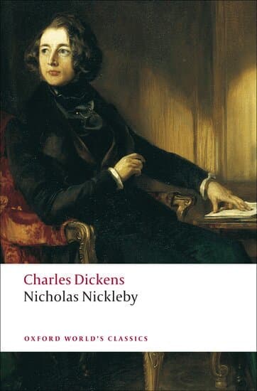 Omslag till boken Nicholas Nickleby av Charles Dickens