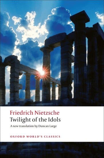 Omslag till boken Twilight of the Idols av Friedrich Nietzsche