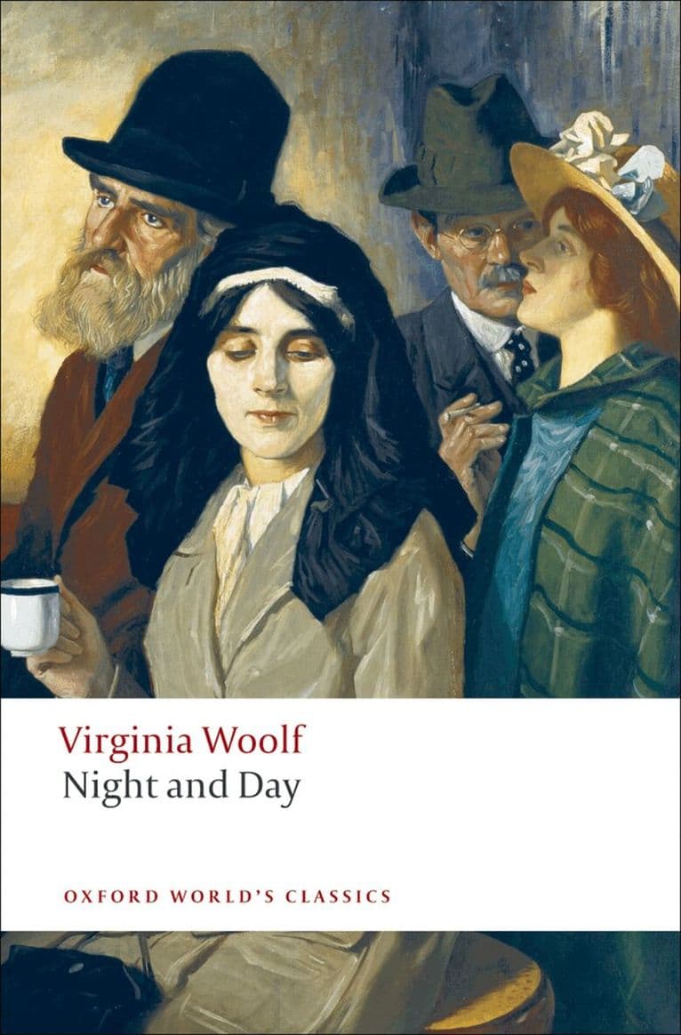 Omslag till boken Night and Day av Virginia Woolf