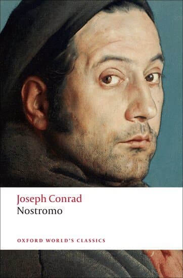 Omslag till boken Nostromo av Joseph Conrad