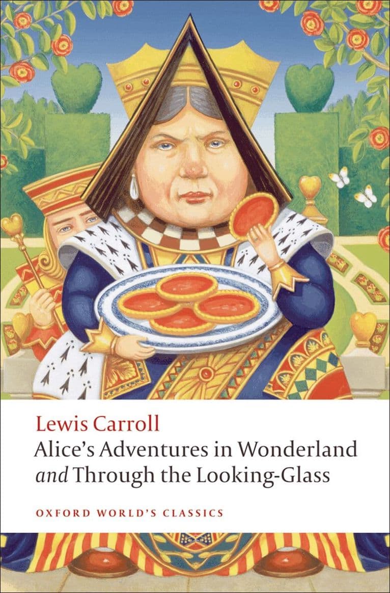 Omslag till boken Alice's Adventures in Wonderland and Through the Looking-Glass av Lewis Carroll