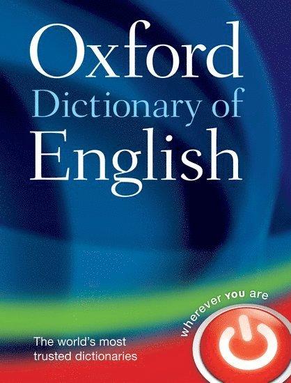Oxford Dictionary of English