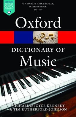 The Oxford Dictionary of Music