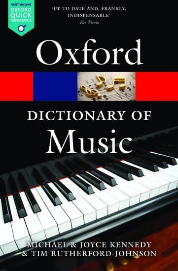 The Oxford Dictionary of Music