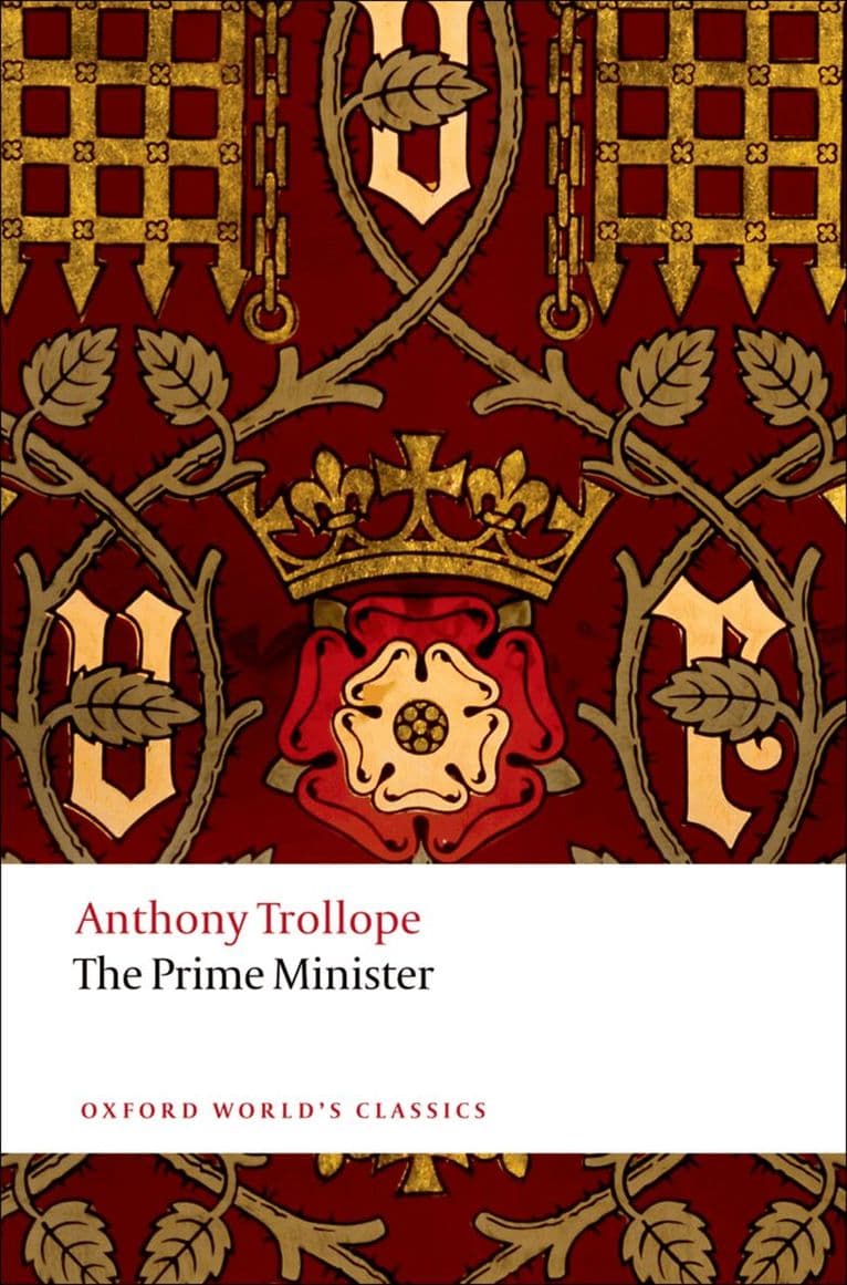 Omslag till boken The Prime Minister av Anthony Trollope