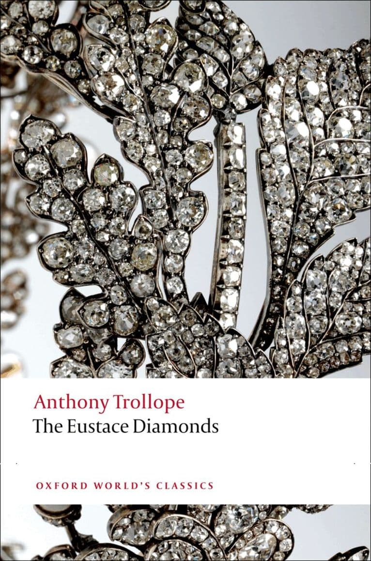 Omslag till boken The Eustace Diamonds av Anthony Trollope