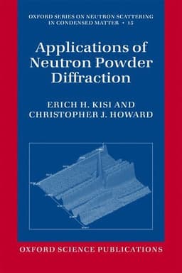 Applications of Neutron Powder Diffraction
