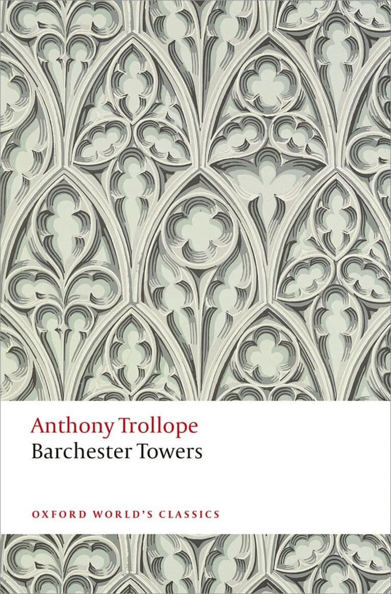 Omslag till boken Barchester Towers av Anthony Trollope