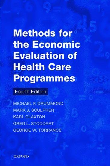 Methods for the Economic Evaluation of Health Care Programmes