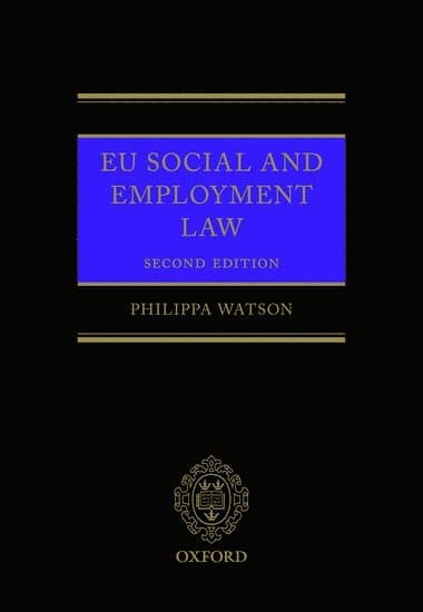 EU Social and Employment Law 2E