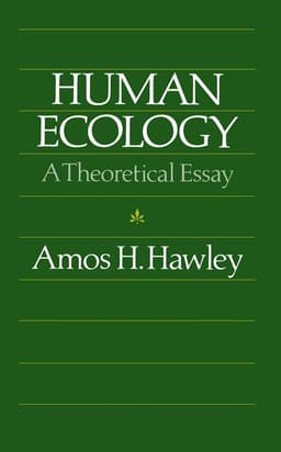Human Ecology