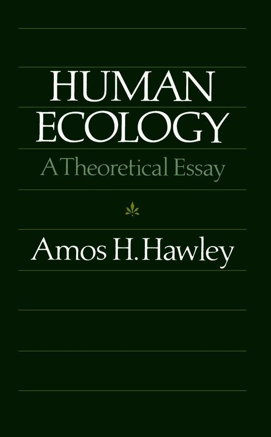 Human Ecology
