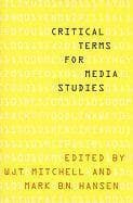 Critical Terms for Media Studies