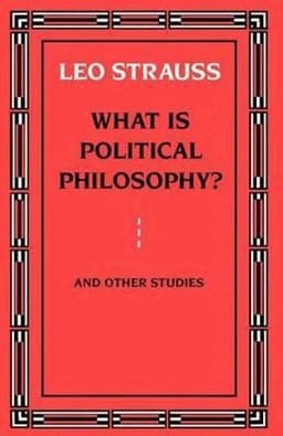 What is Political Philosophy?