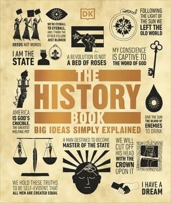 Omslag till boken History Book av DK