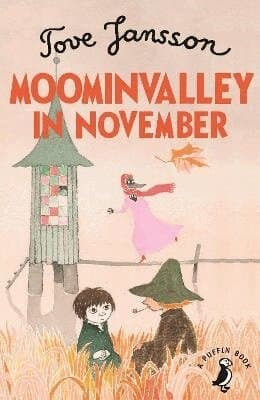 Omslag till boken Moominvalley in November av Tove Jansson