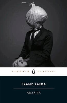 Omslag till boken Amerika av Franz Kafka