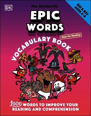 Mrs Wordsmith Epic Words Vocabulary Book, Ages 4-8 (Key Stages 1-2)
