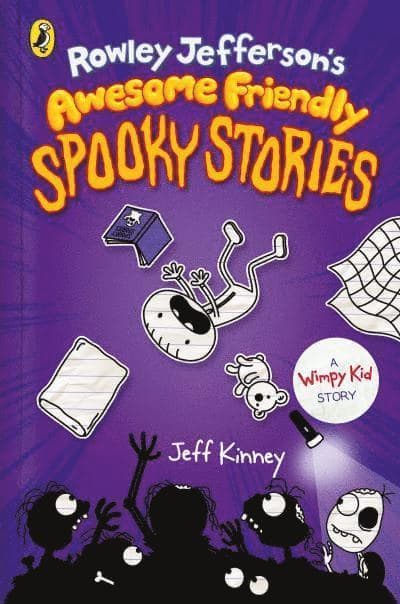 Omslag till boken Rowley Jefferson's Awesome Friendly Spooky Stories av Jeff Kinney
