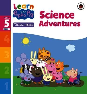 Learn with Peppa Phonics Level 5 Book 7 – Science Adventures (Phonics Reader)