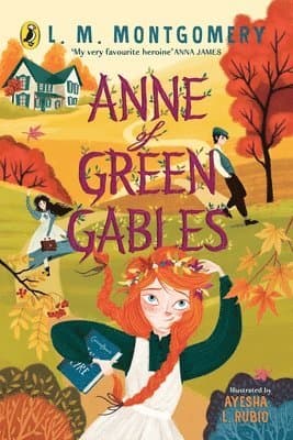 Omslag till boken Anne of Green Gables av L. M. Montgomery
