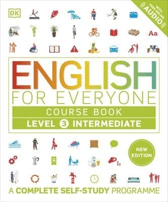 Omslag till boken English for Everyone Course Book Level 3 Intermediate av DK