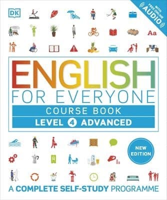 Omslag till boken English for Everyone Course Book  Level 4 Advanced av DK