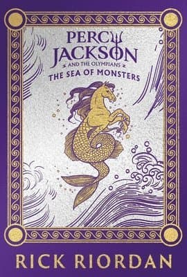 Omslag till boken Percy Jackson and the Olympians: The Sea of Monsters (Deluxe Collector's Edition) av Rick Riordan