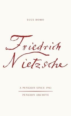 Omslag till boken Ecce Homo av Friedrich Nietzsche