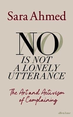 No Is Not a Lonely Utterance