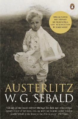 Omslag till boken Austerlitz av W. G. Sebald