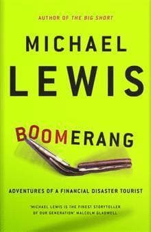 Omslag till boken Boomerang av Michael Lewis