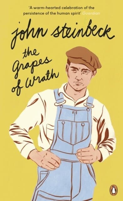 Omslag till boken Grapes of Wrath av John Steinbeck