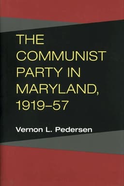 Communist Party in Maryland, 1919-57